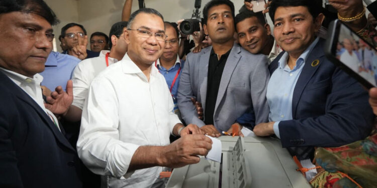 ঢাকা-১৭,১৮ কেন্দ্রের ফলাফলে তারেক রহমান এগিয়ে