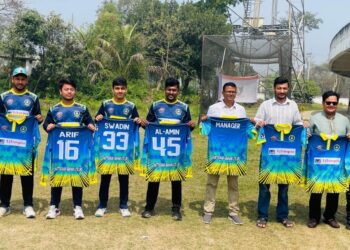 আবাহনী জুনিয়র এর জার্সি উন্মোচন