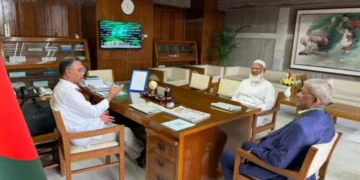 প্রধানমন্ত্রীর সঙ্গে বিরোধীদলীয় নেতার সাক্ষাৎ