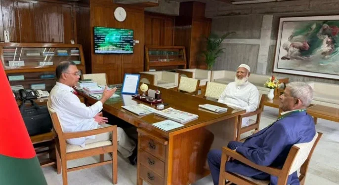 প্রধানমন্ত্রীর সঙ্গে বিরোধীদলীয় নেতার সাক্ষাৎ