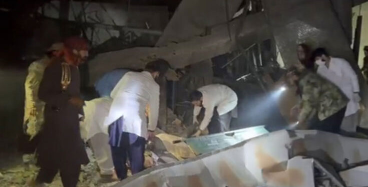 আফগানিস্তানের হাসপাতালে পাকিস্তানের বিমান হামলা