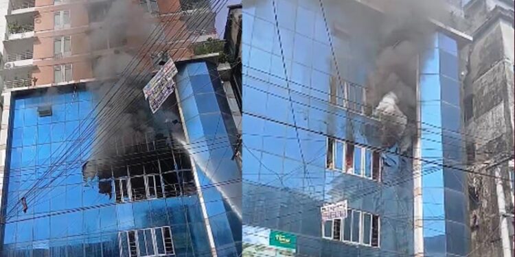 টেরিবাজারে মার্কেটে আগুন নিহত ২