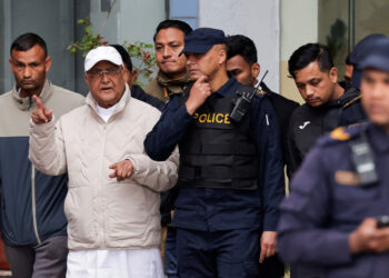 নেপালের ক্ষমতাচ্যুত প্রধানমন্ত্রী কে পি শর্মা ওলি গ্রেপ্তার