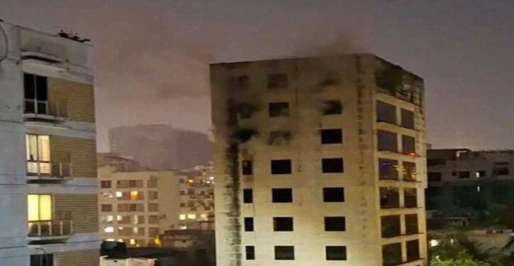 বনানীতে বহুতল ভবনে আগুন, নিয়ন্ত্রণে ৫ ইউনিট