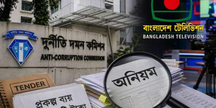 বিটিভির শত কোটি টাকার অনিয়মের অভিযোগ