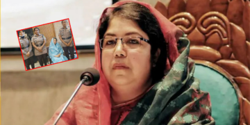 গ্রেপ্তার দেখানো হলো সাবেক স্পিকার শিরীন শারমিনকে