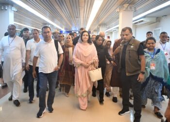 সিলেটে পৌঁছেছেন প্রধানমন্ত্রী