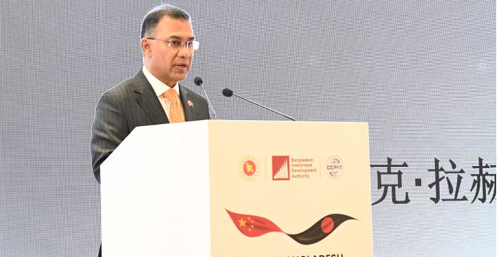 চীনা বিনিয়োগকারীদের যৌথ রূপকার হওয়ার আহ্বান প্রধানমন্ত্রীর