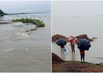 ছয় নদীর পানি বিপৎসীমার ওপরে, বন্যা পরিস্থিতি বিস্তার