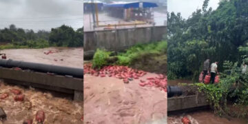 মহারাষ্ট্রে বন্যা ভেসে গেল ৩ হাজার গ্যাস সিলিন্ডার