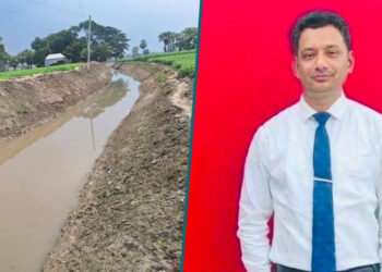 খাল খনন শেষে সরকারি কোষাগারে ৭৩ লাখ টাকা ফেরত দিলেন ইউএনও