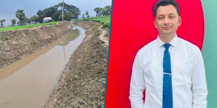 খাল খনন শেষে সরকারি কোষাগারে ৭৩ লাখ টাকা ফেরত দিলেন ইউএনও