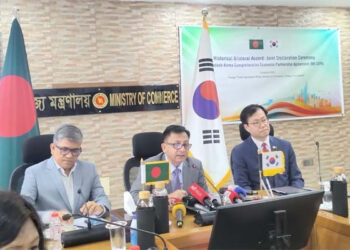 কোরিয়ার সঙ্গে সিইপিএ স্বাক্ষর, ৯৭% পণ্যে শুল্ক সুবিধা