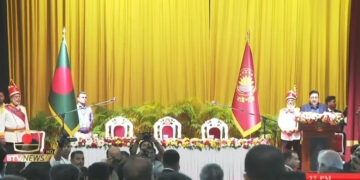 নতুন রাষ্ট্রপতি মির্জা ফখরুলের শপথ অনুষ্ঠান শুরু
