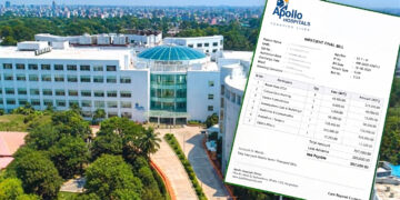 অ্যাপোলো ইম্পেরিয়াল হসপিটালে বেরিয়ে এলো এক রোগীর বিলের ময়নাতদন্ত